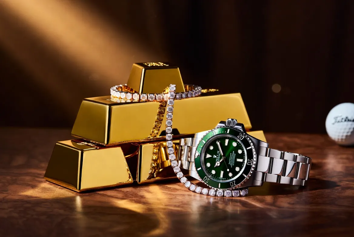 Luxury beach lifestyle — NordicGilt curated gold, jewellery, watches and golf